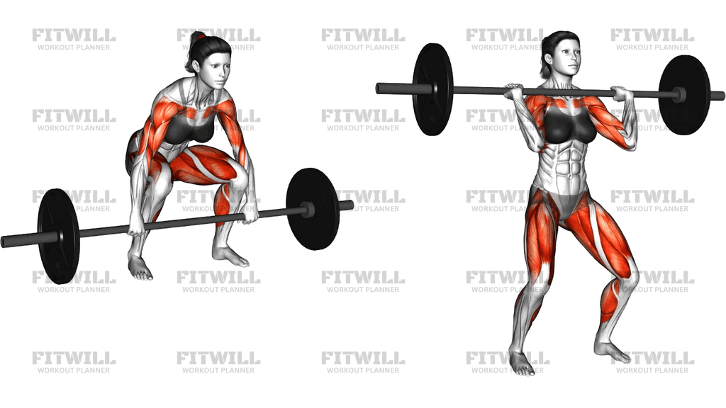 Barbell Clean And Jerk