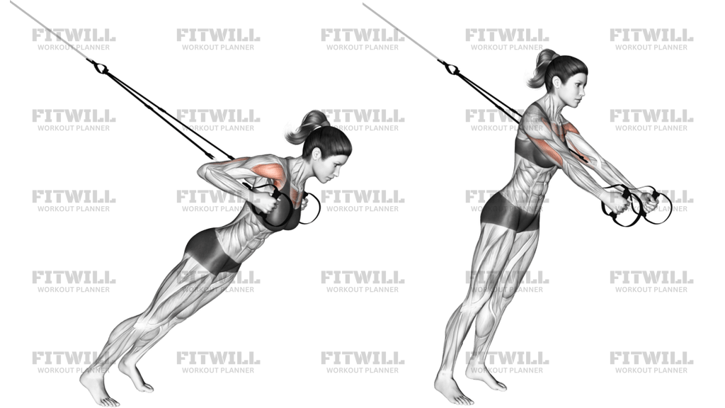 Suspension Close-Grip Chest Press