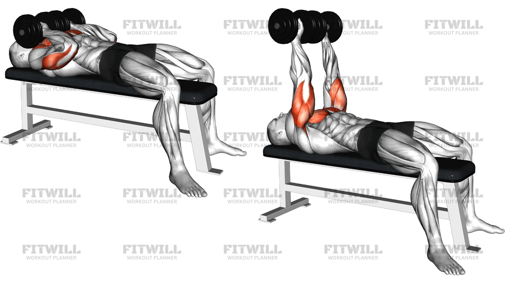 Dumbbell Jm Bench Press