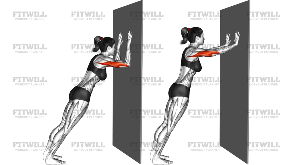 Wall Triceps Dip