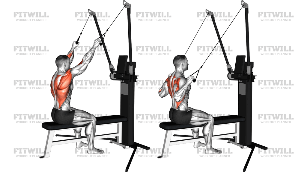Cable Seated High Row (Version 3)