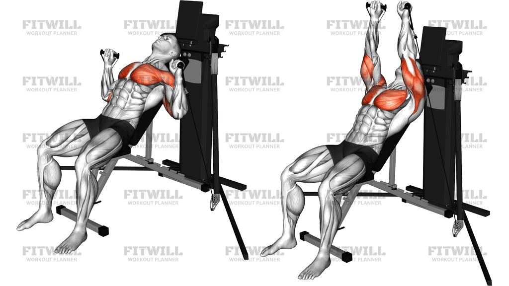 Cable Incline Bench Press (Version 3)