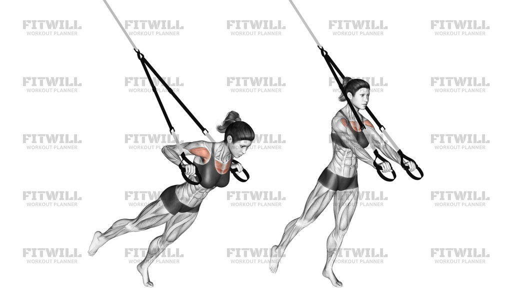 Suspension One Leg Chest Press