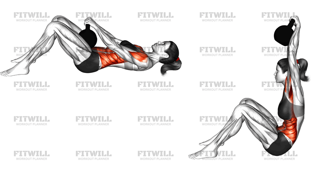 Kettlebell Sit Up