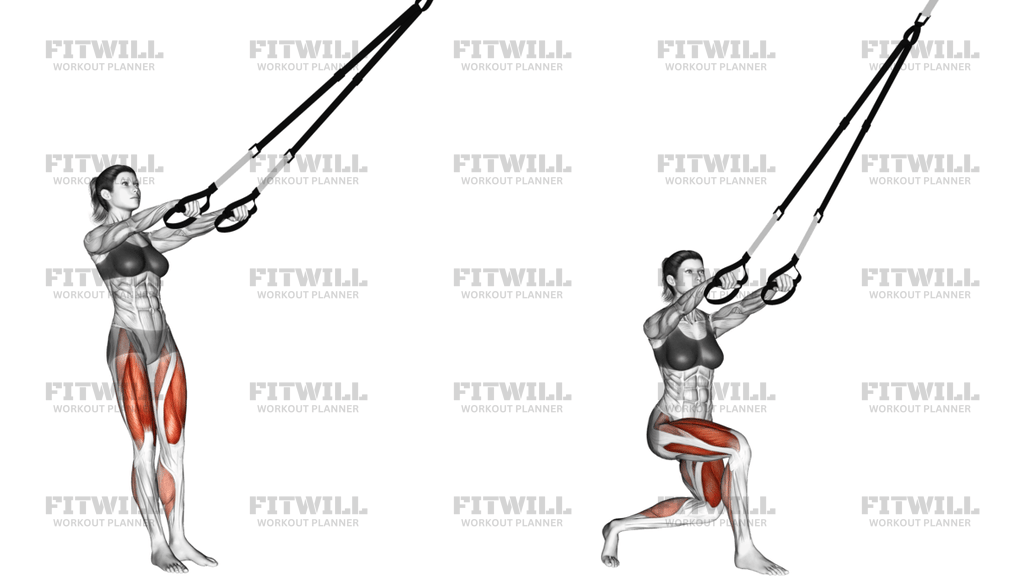 Suspension Side Cross Lunge