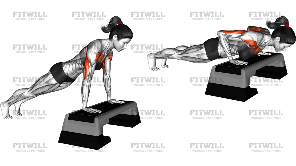 Incline Push Up