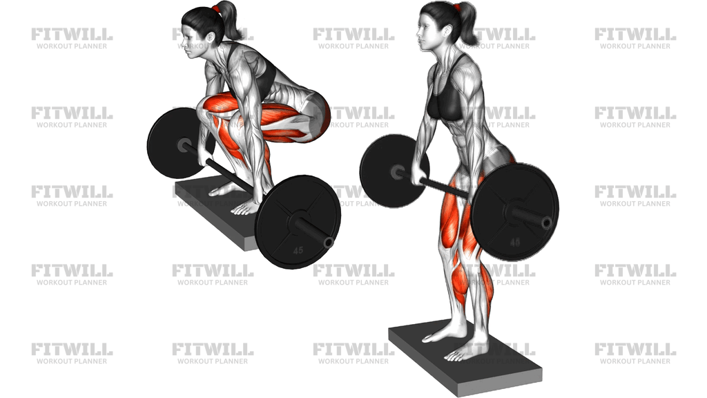 Deadlift Cu Haltera De La Deficit