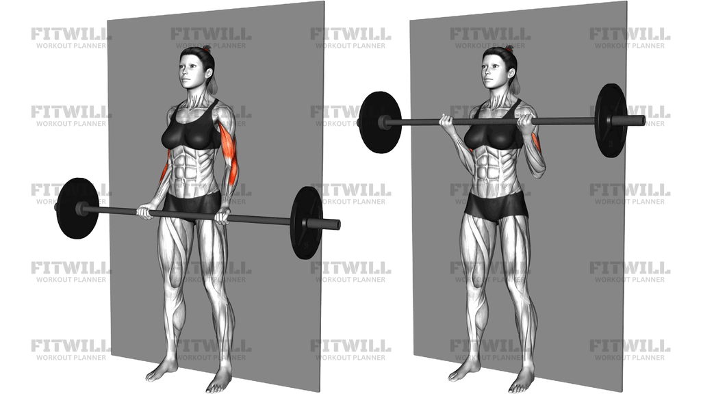 Barbell Srtict Curl