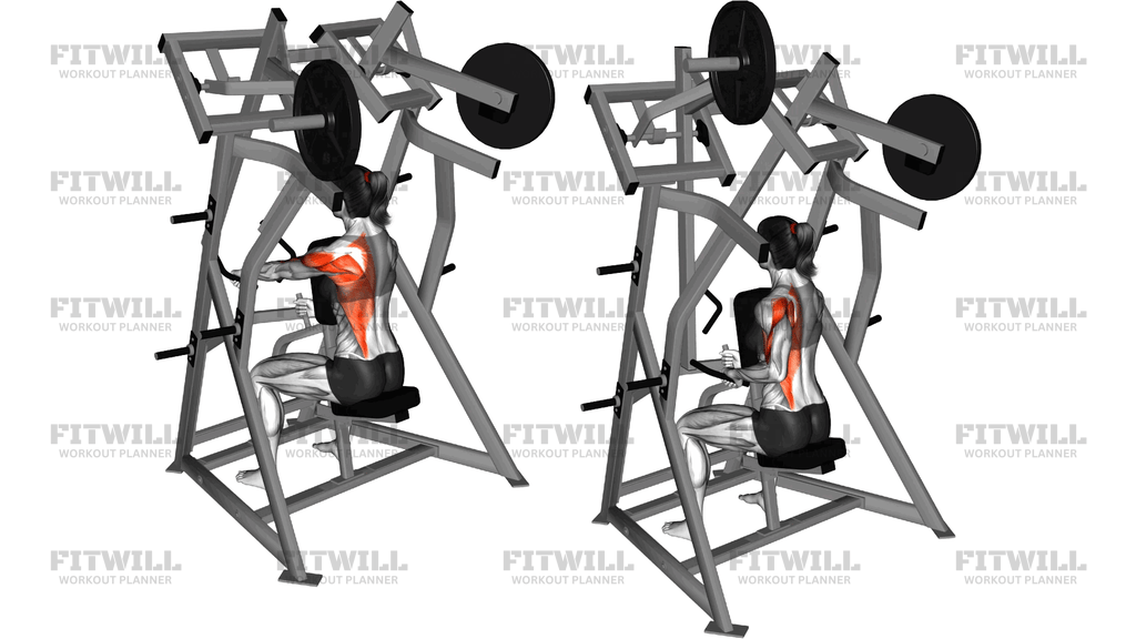 Lever One Arm Low Row (Plate Loaded)