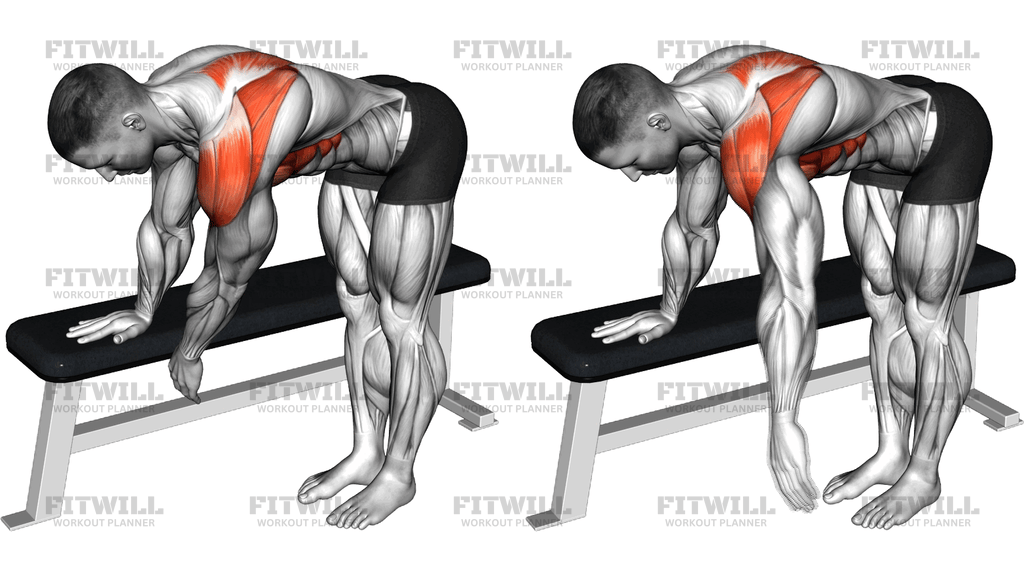 Bent Over Shoulder Pendulum