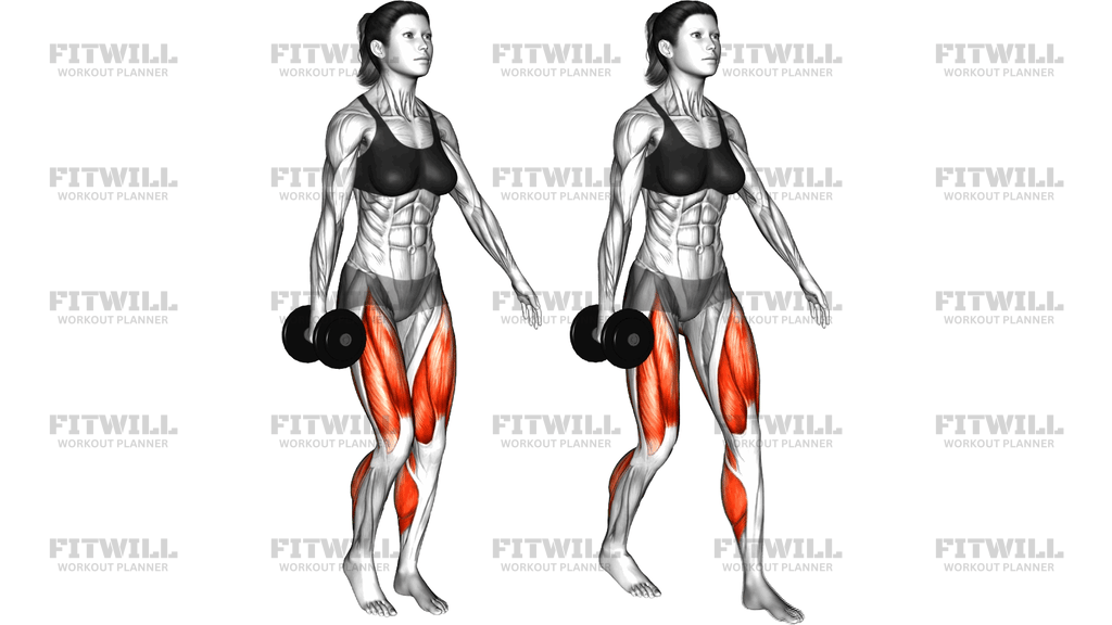 Dumbbell Suitcase Carry