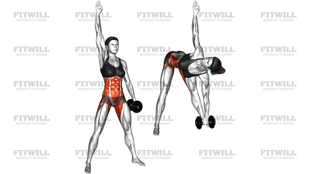 Dumbbell Low Windmill