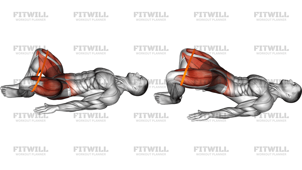 Resistance Band Frog Hip Thrust