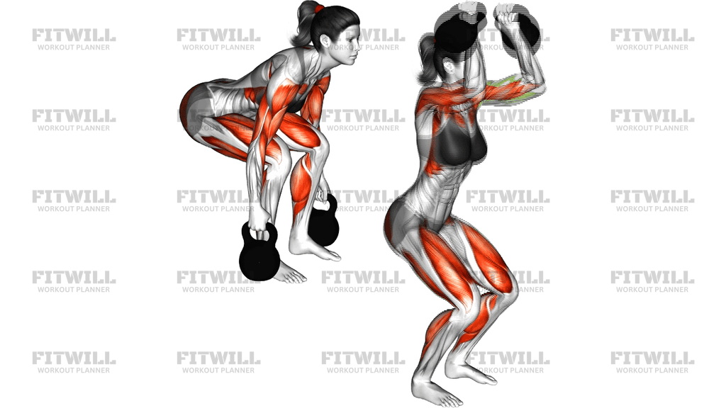 Kettlebell Clean And Press