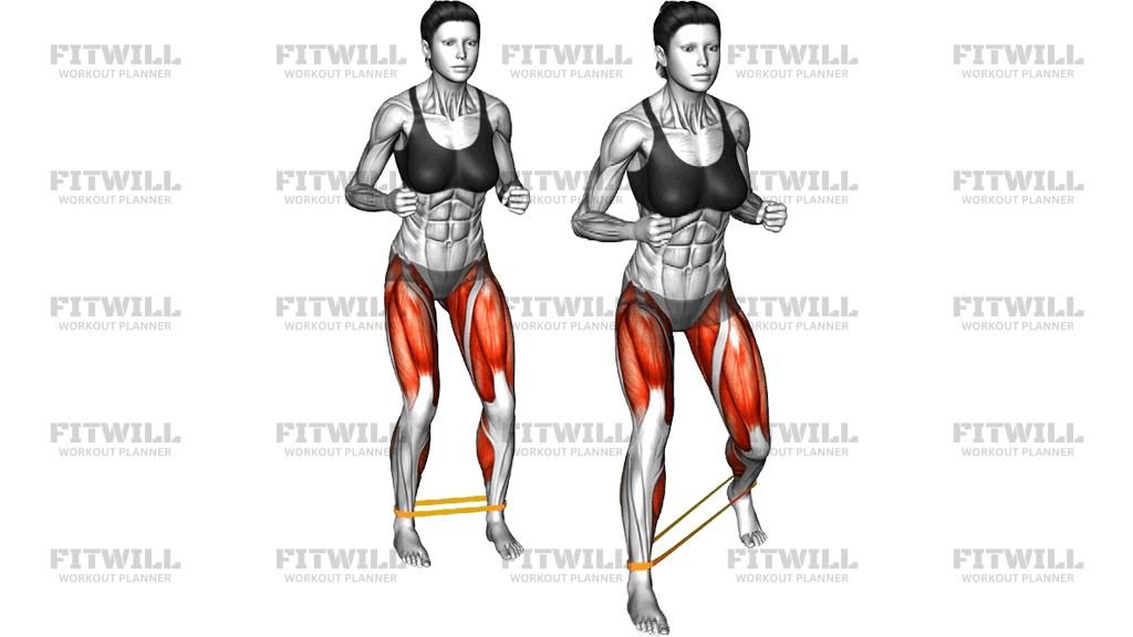 Resistance Band Monster Walk