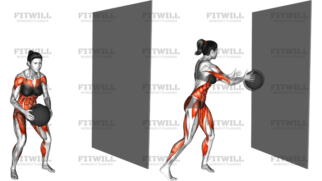 Medicine Ball Rotary Throw