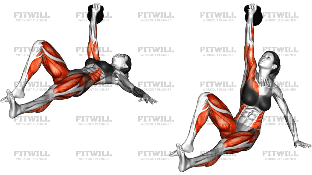 Kettlebell Turkish Get Up (Squat Style)