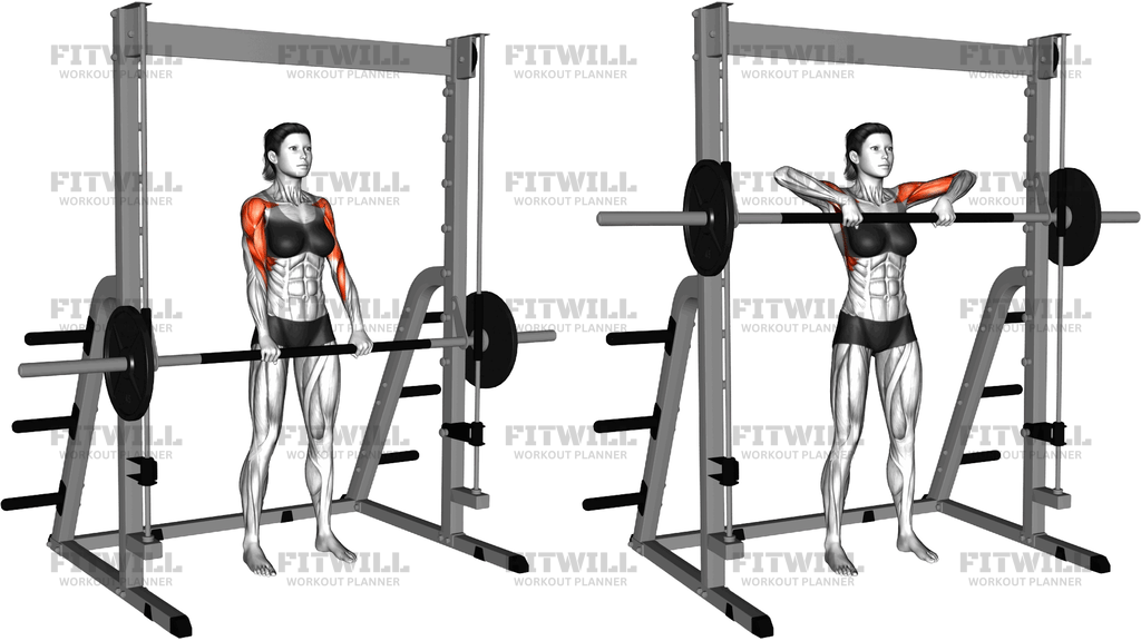 Smith Upright Row