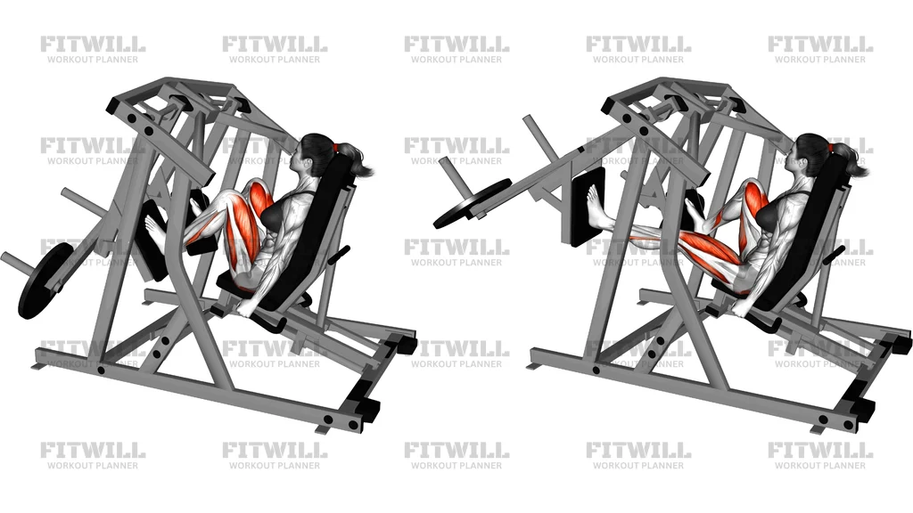 Lever Alternate Leg Press (Plate Loaded)