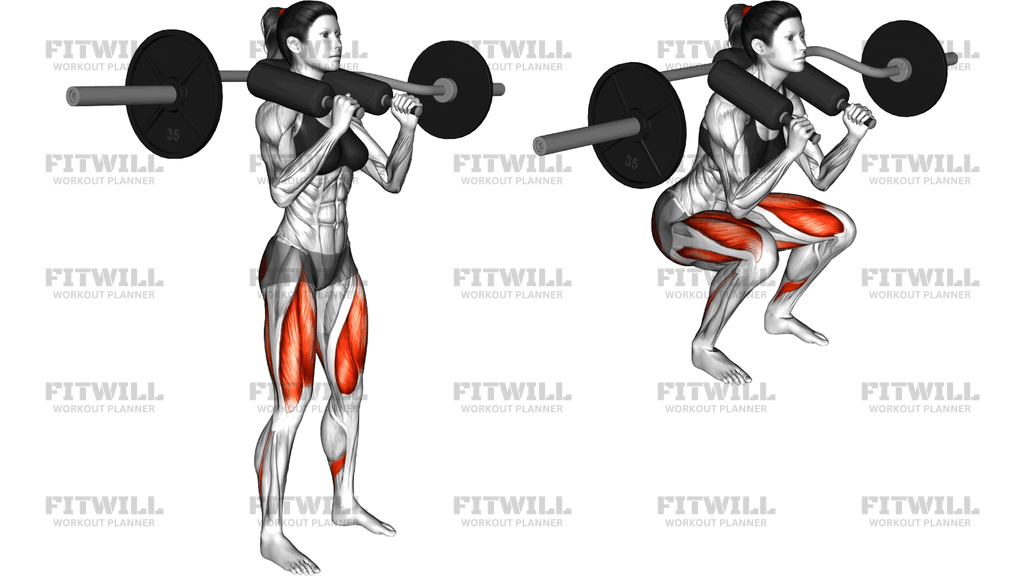 Safety Bar Front Squat