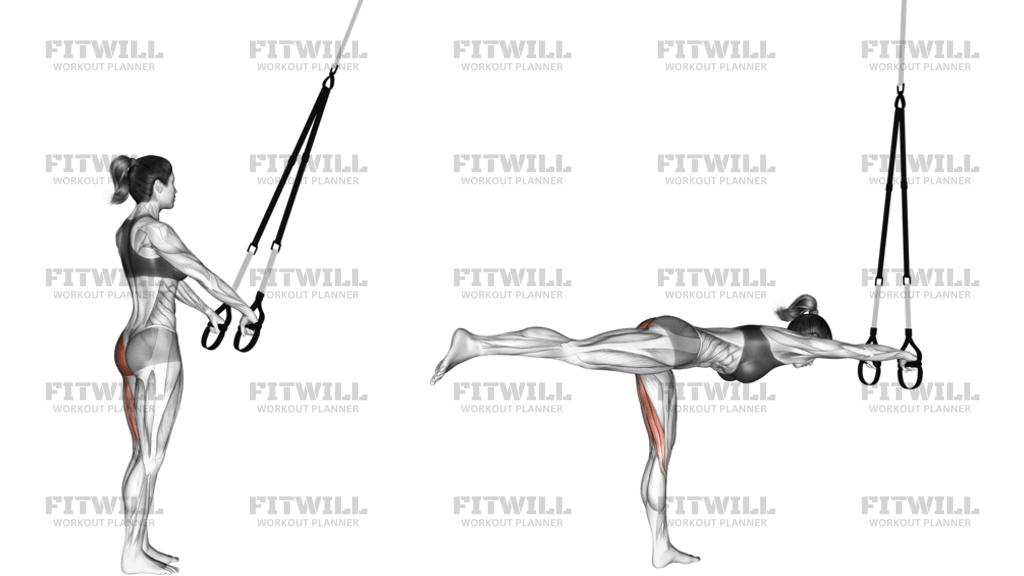 Suspension Single Leg Deadlift