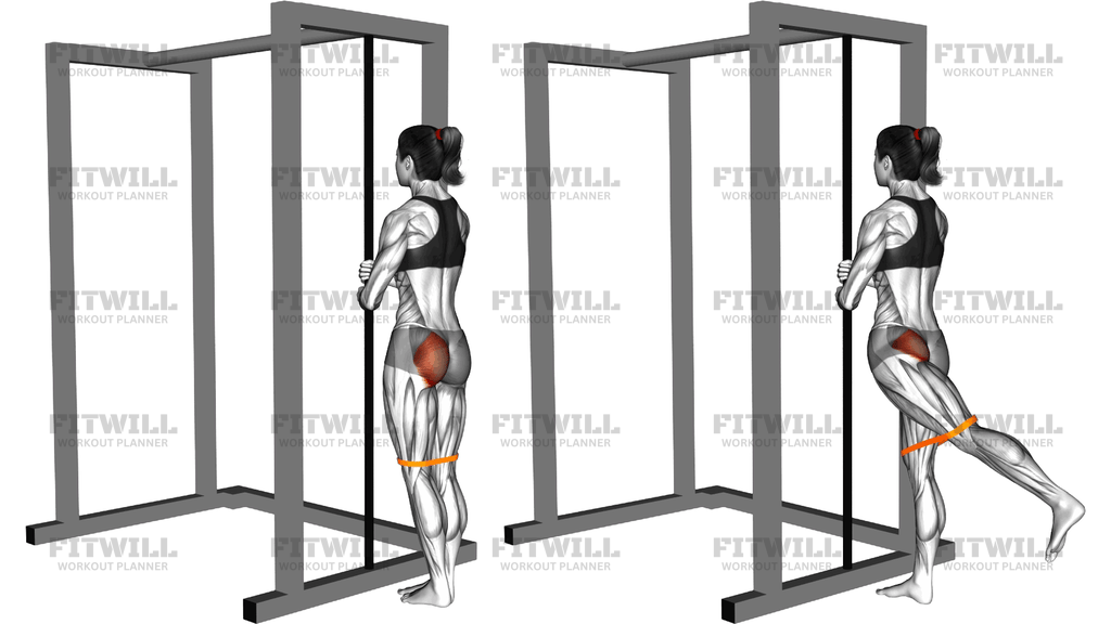 Resistance Band Standing Hip Extension