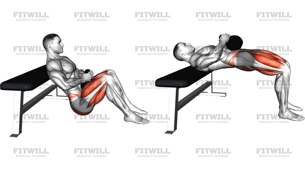 Kettlebell Hip Thrust