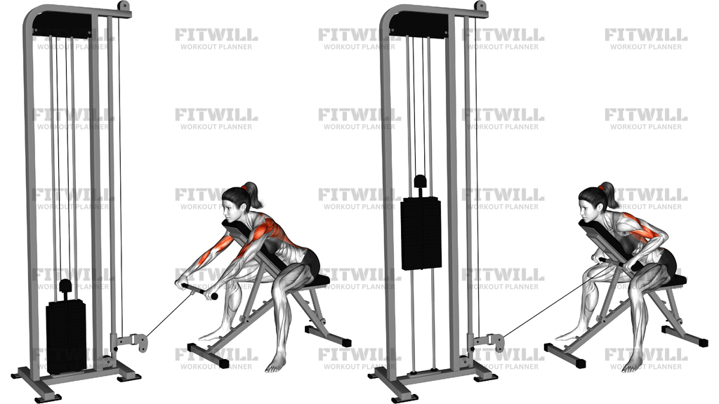 Cable Incline Row