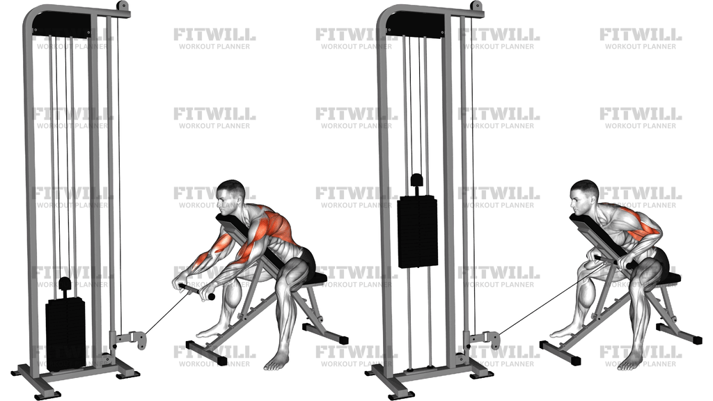 Cable Incline Row
