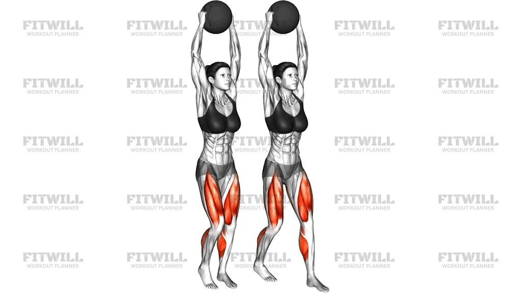 Medicine Ball Overhead Carry