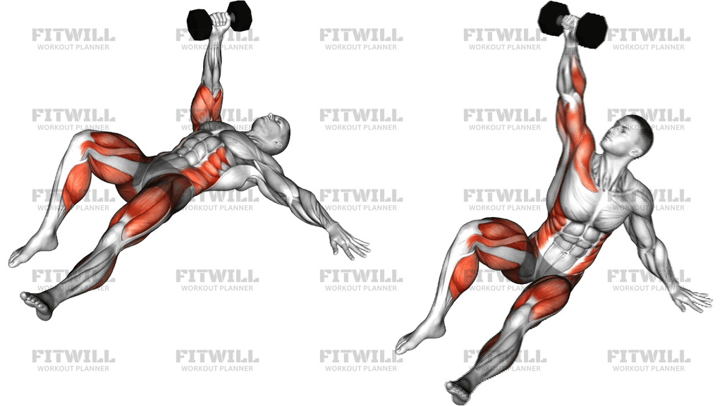 Dumbbell Turkish Get Up (Squat Style)