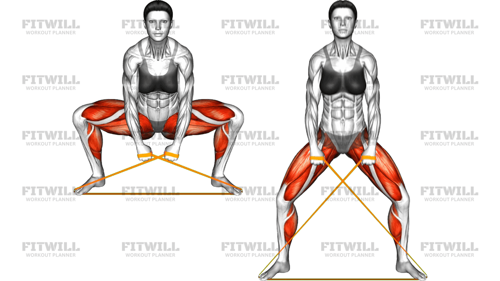 Resistance Band Sumo Deadlift