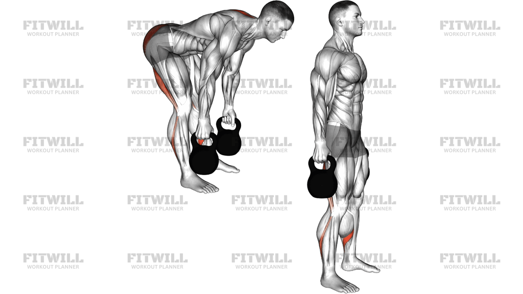 Kettlebell Stiff Leg Deadlift