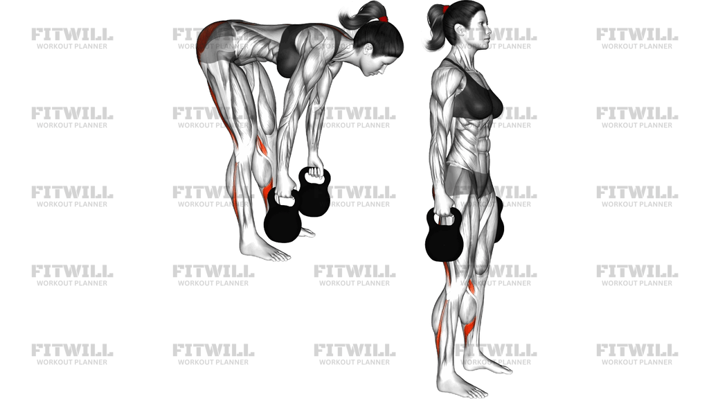 Kettlebell Stiff Leg Deadlift