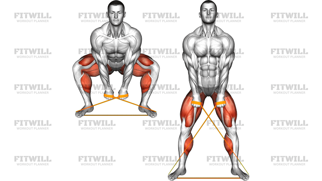 Resistance Band Sumo Deadlift