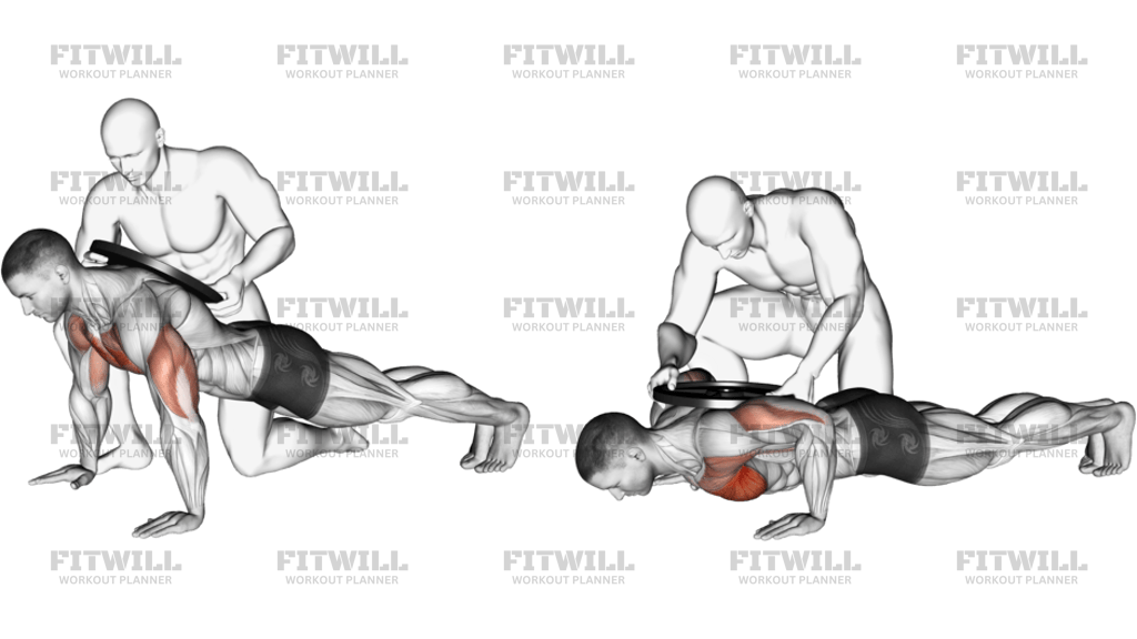 Assisted Weighted Push-Up
