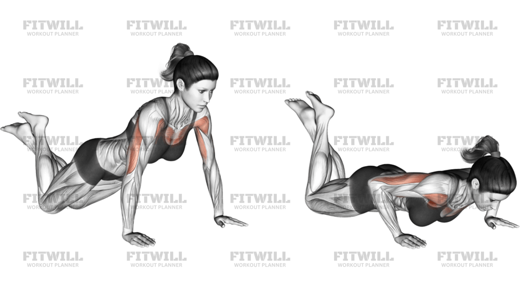 Push-Up On Knees