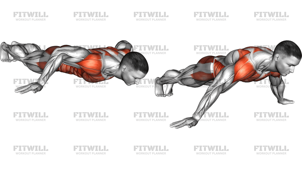 Iron Cross Plank