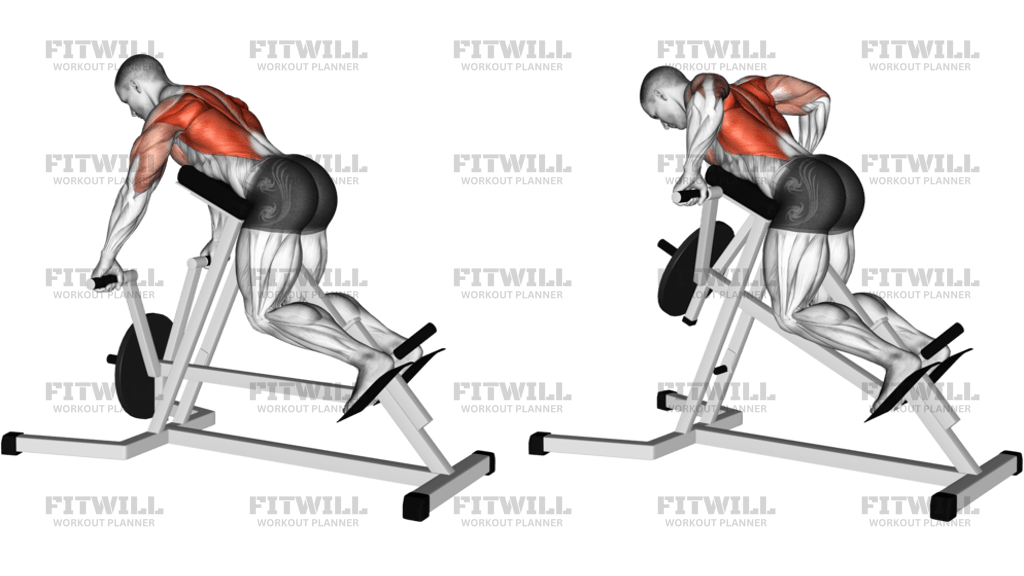Lever Lying T-Bar Row