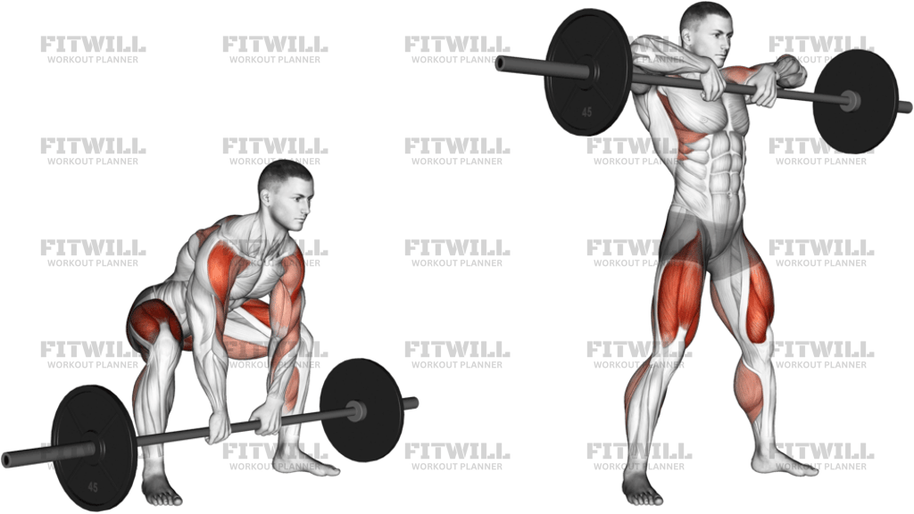 Sumo Deadlift High Pull