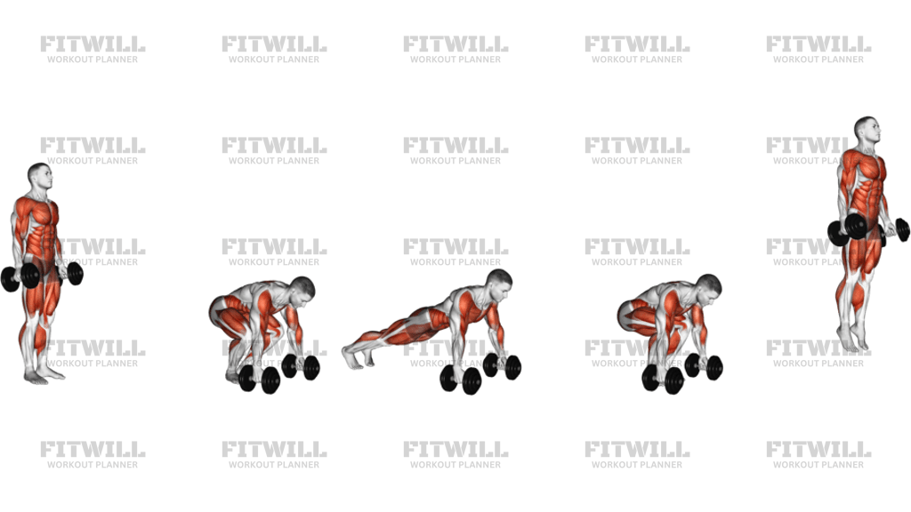 Dumbbell Burpee