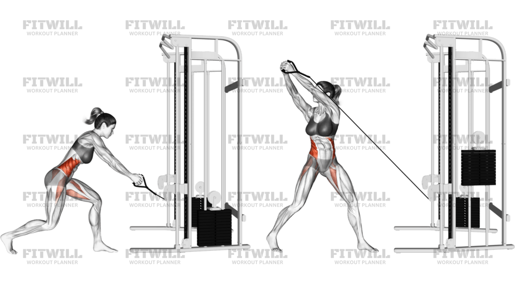Cable Twist Down Up