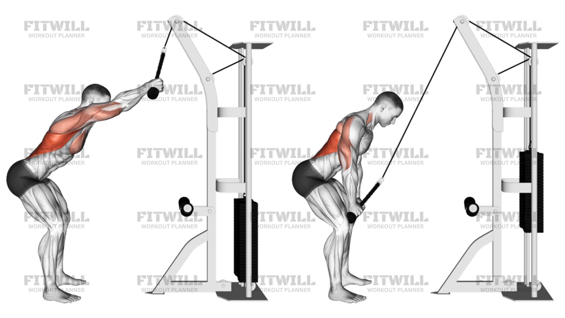 Lateral rope pulldown sale