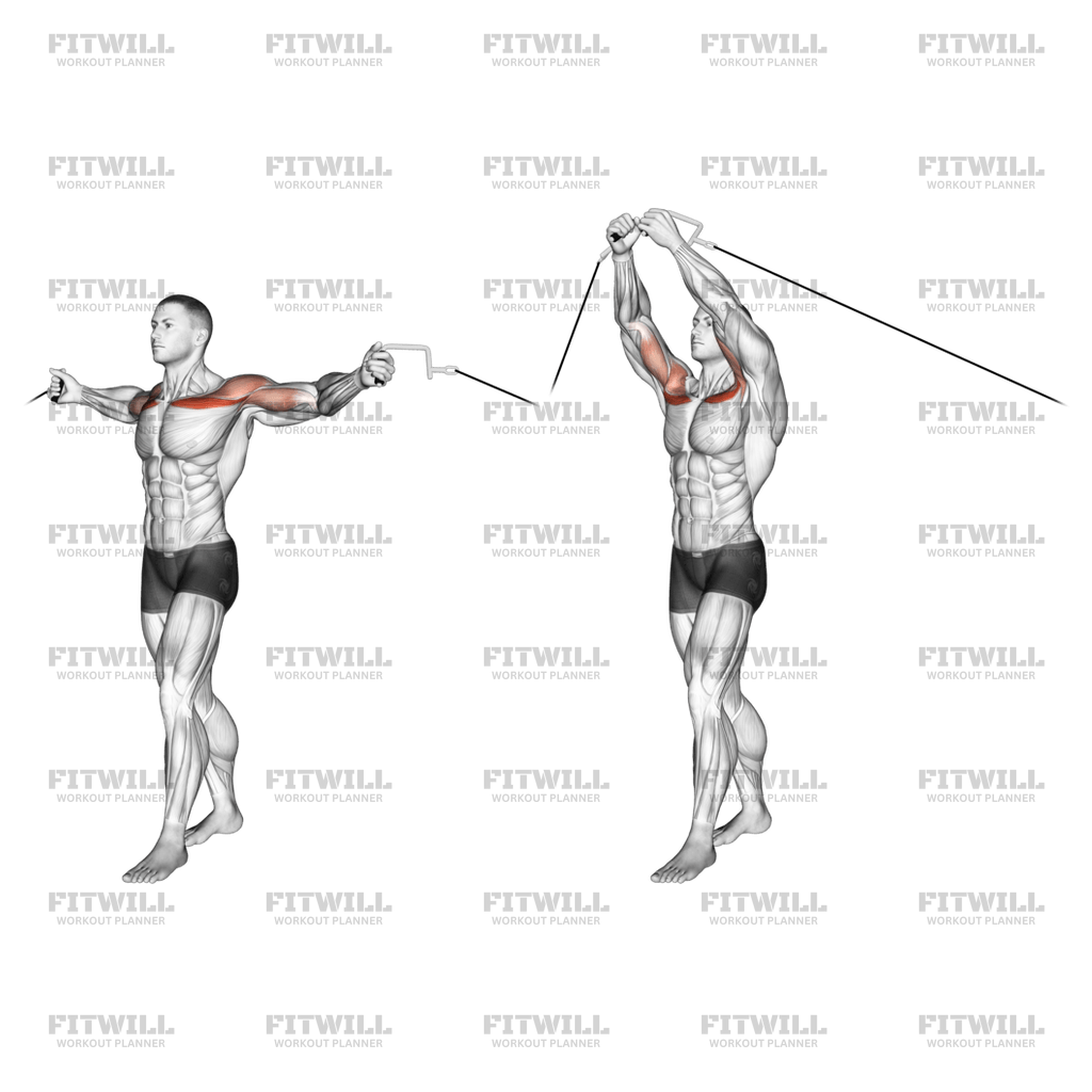 Cable Upper Chest Crossovers: Exercise Guide, Techniques, Benefits, How ...