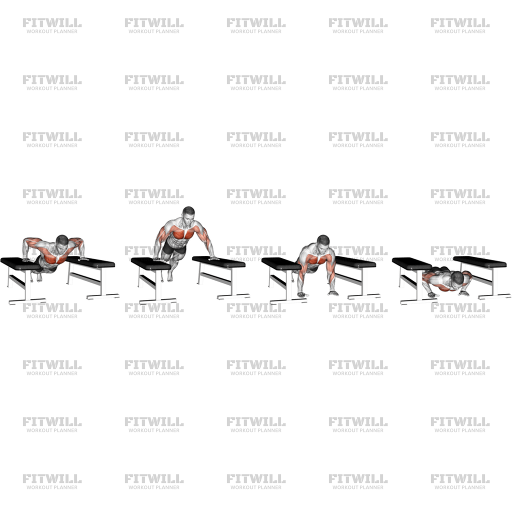 Flexão Com Déficit (Drop Push-Up): Guia de Exercício, Técnicas ...
