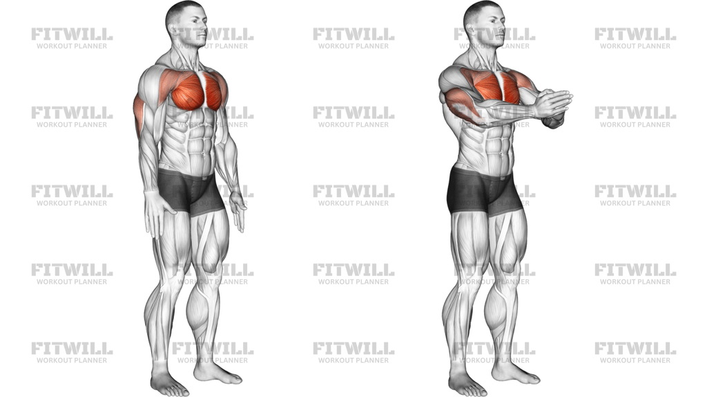 Isometric Chest Squeeze