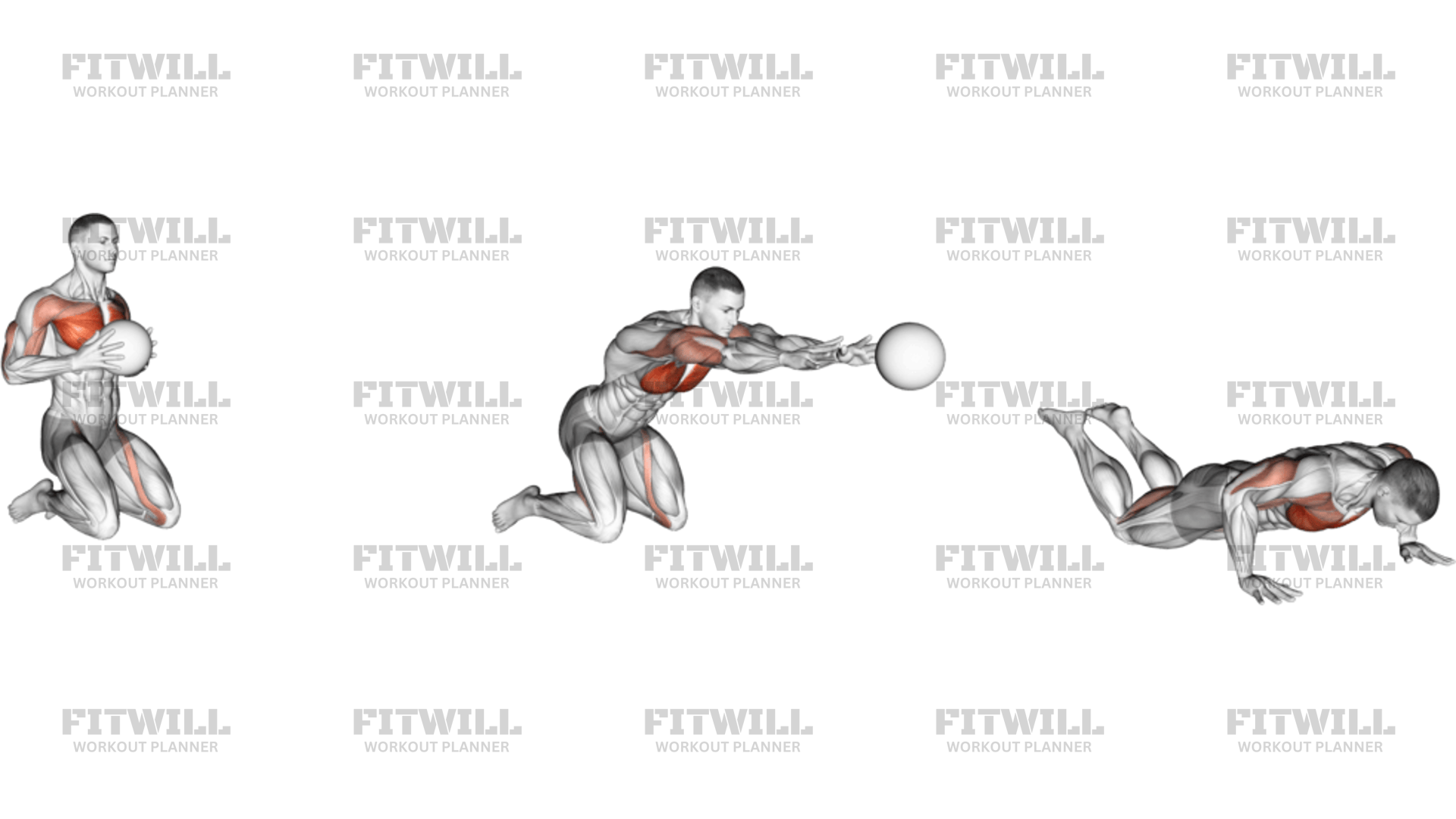 Medicine Ball Chest Push Single Response: Exercise Guide, Techniques ...