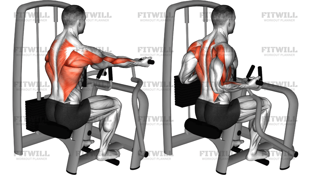 Lever Reverse-Grip Vertical Row