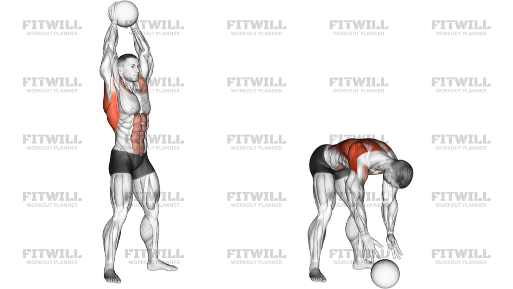 Medicine Ball Overhead Slam