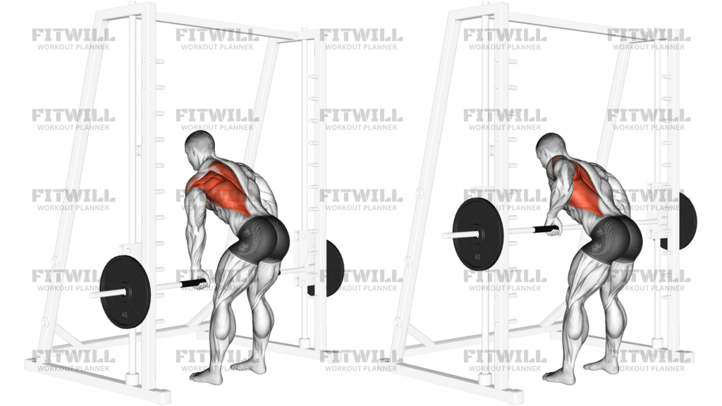Smith One-Arm Row